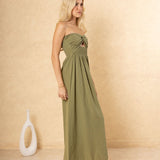 'Stella' Twist - Front Maxi Dress WOMEN'S DRESS for women resort wear - Seaspice Resort Wear