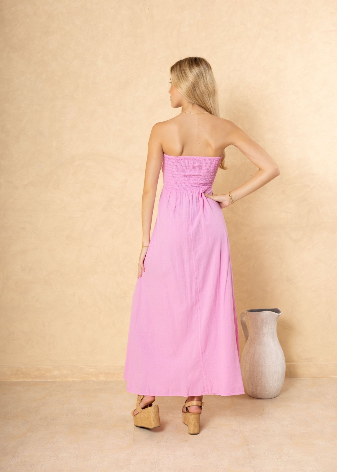 'Stella' Twist - Front Maxi Dress WOMEN'S DRESS for women resort wear - Seaspice Resort Wear