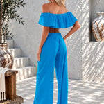 'Ximena' Wide Leg Pants WOMEN'S PANTS for women resort wear - Seaspice Resort Wear
