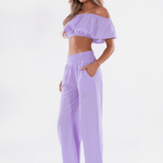'Ximena' Wide Leg Pants WOMEN'S PANTS for women resort wear - Seaspice Resort Wear