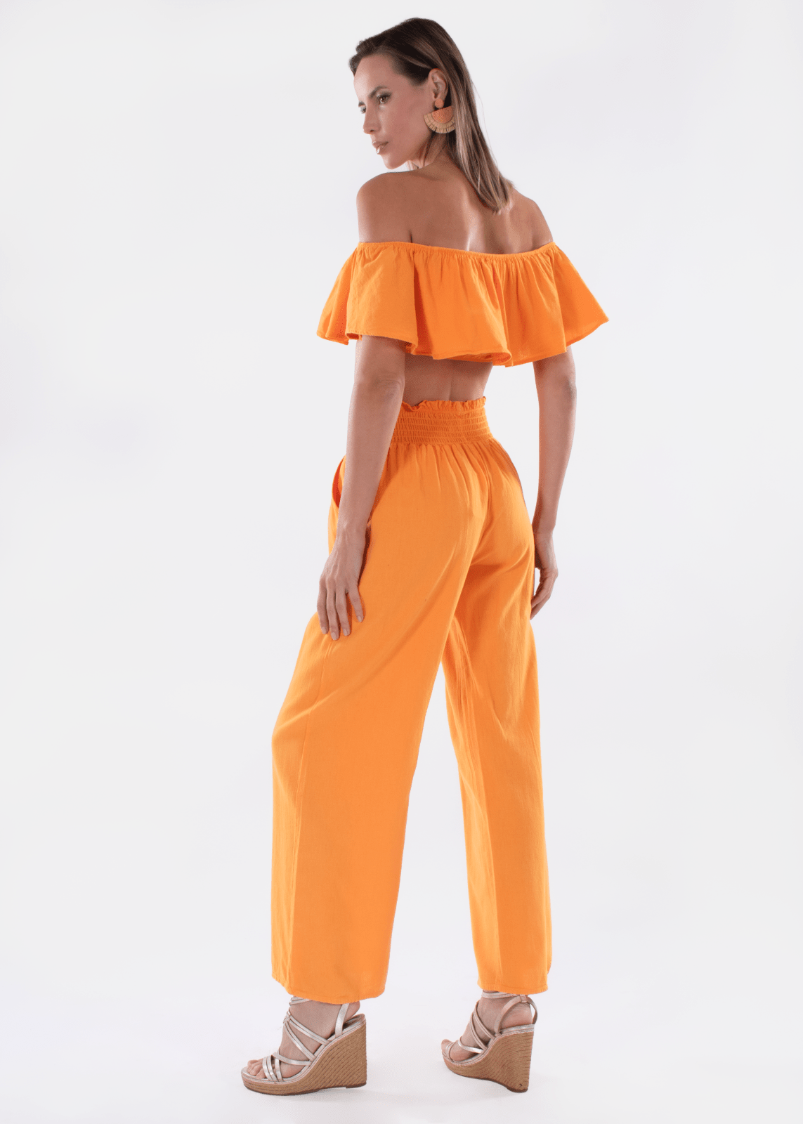 'Ximena' Wide Leg Pants WOMEN'S PANTS for women resort wear - Seaspice Resort Wear