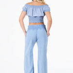 'Ximena' Wide Leg Pants WOMEN'S PANTS for women resort wear - Seaspice Resort Wear