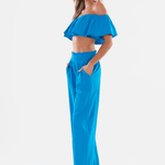 'Ximena' Wide Leg Pants WOMEN'S PANTS for women resort wear - Seaspice Resort Wear