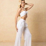 'Ximena' Wide Leg Pants WOMEN'S PANTS for women resort wear - Seaspice Resort Wear