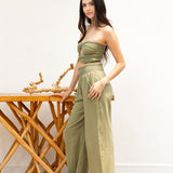 'Ximena' Wide Leg Pants WOMEN'S PANTS for women resort wear - Seaspice Resort Wear