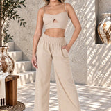 'Ximena' Wide Leg Pants WOMEN'S PANTS for women resort wear - Seaspice Resort Wear