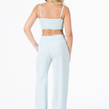 'Ximena' Wide Leg Pants WOMEN'S PANTS for women resort wear - Seaspice Resort Wear