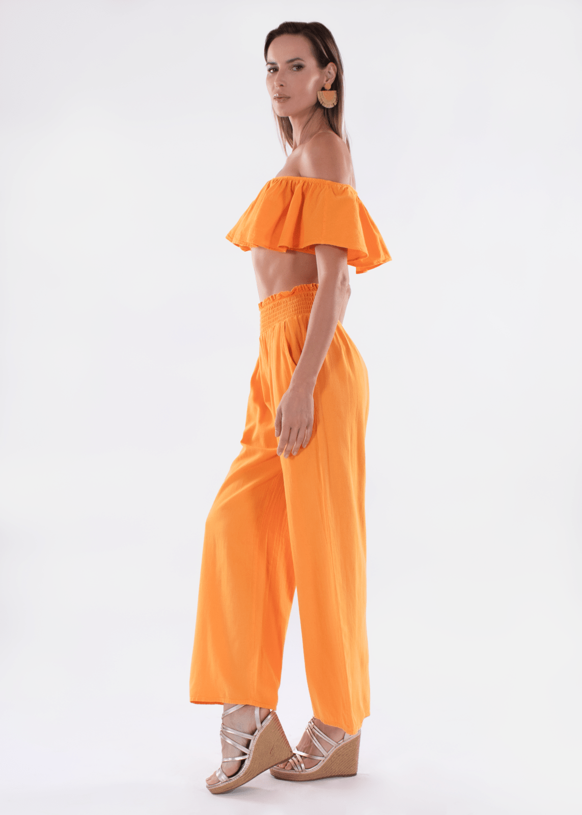 'Ximena' Wide Leg Pants WOMEN'S PANTS for women resort wear - Seaspice Resort Wear