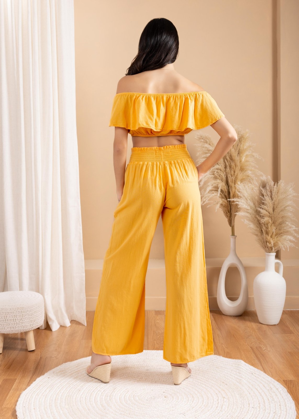 'Ximena' Wide Leg Pants WOMEN'S PANTS for women resort wear - Seaspice Resort Wear