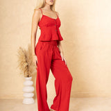 'Ximena' Wide Leg Pants WOMEN'S PANTS for women resort wear - Seaspice Resort Wear