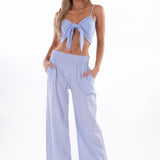 'Ximena' Wide Leg Pants WOMEN'S PANTS for women resort wear - Seaspice Resort Wear