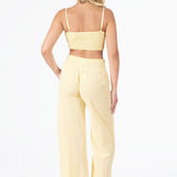'Ximena' Wide Leg Pants WOMEN'S PANTS for women resort wear - Seaspice Resort Wear