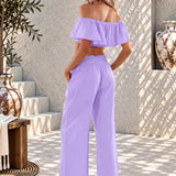 'Ximena' Wide Leg Pants WOMEN'S PANTS for women resort wear - Seaspice Resort Wear