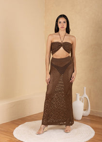 'Zaya' Crochet Mesh Crop Top WOMEN'S TOP for women resort wear - Seaspice Resort Wear