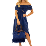 'Stella' Cotton Bag Navy