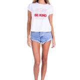 'Be Kind' Graphic Tee White - Seaspice Resort Wear
