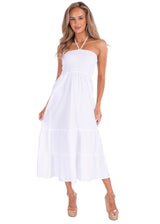 'Cami' Maxi Dress White - Seaspice Resort Wear