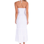 'Cami' Maxi Dress White - Seaspice Resort Wear