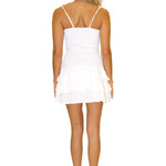 'Chelsie' Corset Style Sundress White - Seaspice Resort Wear
