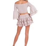 'Dahlia' Ruffle Mini Skirt WOMEN'S SKIRT for women resort wear - Seaspice Resort Wear