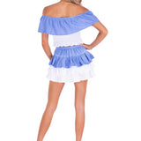 'Dahlia' Ruffle Mini Skirt WOMEN'S SKIRT for women resort wear - Seaspice Resort Wear