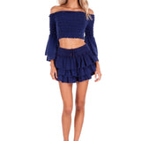 'Dahlia' Ruffle Mini Skirt WOMEN'S SKIRT for women resort wear - Seaspice Resort Wear