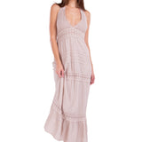'Daphne' Halter Maxi Dress