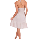 'Delphine' Halter Sundress