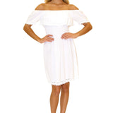 'Ella' Off Shoulder Sundress