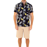 'Fiji' Hawaiian Shirt Navy