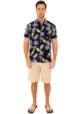 'Fiji' Hawaiian Shirt Navy