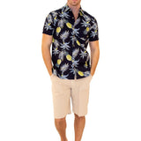 'Fiji' Hawaiian Shirt Navy