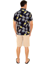 'Fiji' Hawaiian Shirt Navy