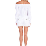 'Gloria' Off Shoulder Blouse