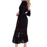 'Jacqueline' Tie-Front Cover-Up