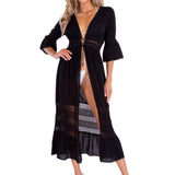 'Jacqueline' Tie-Front Cover-Up