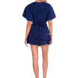 'Jolie' Ruffle Mini Skirt