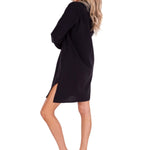 'Leilani' Tunic Dress Black - Seaspice Resort Wear