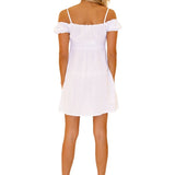 'Lily' Cover-Up Dress White - Seaspice Resort Wear
