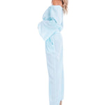 Lyla' Bell Sleeve Top Baby Turquoise - Seaspice Resort Wear