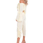 Lyla' Bell Sleeve Top Baby Yellow - Seaspice Resort Wear