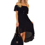 'Margot' Cotton Bag Black - Seaspice Resort Wear
