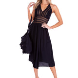 'Maya' Cotton Bag Black - Seaspice Resort Wear