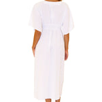 'Mirella' Maxi Dress White - Seaspice Resort Wear