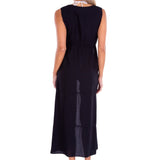'Natalie' Open Front Cover-Up Black - Seaspice Resort Wear