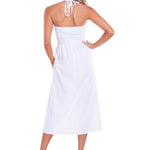 'Ondine' Cover-Up Dress White - Seaspice Resort Wear