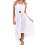 'Ondine' Cover-Up Dress White - Seaspice Resort Wear