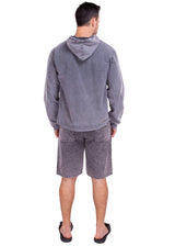 'Rio' Pullover Hoodie Charcoal - Seaspice Resort Wear