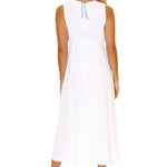 'Roberta' Tie-Front Cover-Up White - Seaspice Resort Wear