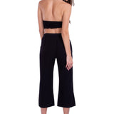 Roxy' Flare Capris Black - Seaspice Resort Wear